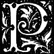 Fancy letter P